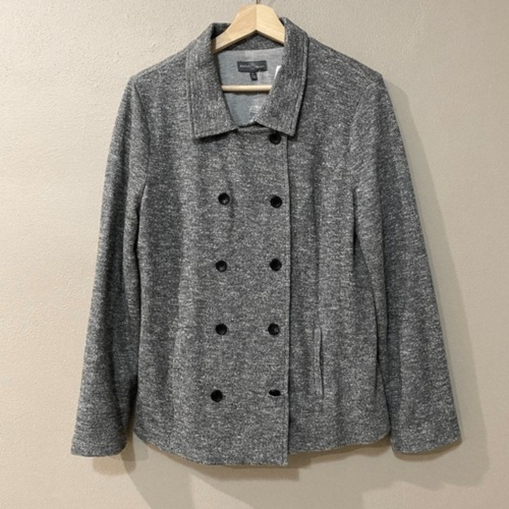 MARKET & SPRUCE Heathered Gray Blazer, Size XL